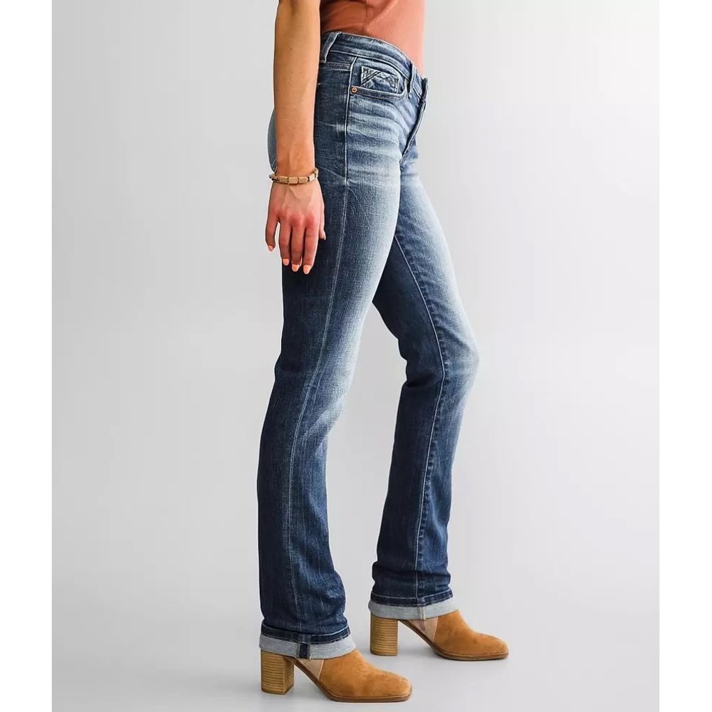Buckle Black Fit No. 53 Straight Leg Jeans Blue Wash BBW4807S 31x30 Mens Womens - Picture 12 of 15